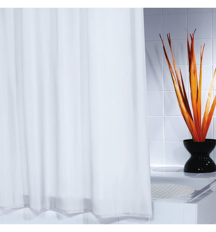 RIDDER Rideau de douche Madison 180 x 200 cm | Mobilier & Déco