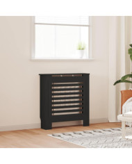 Cache-radiateur MDF Noir 78 cm | Mobilier & Déco