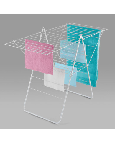 Metaltex Support de séchage à ailes Rotterdam 22 m | Mobilier & Déco