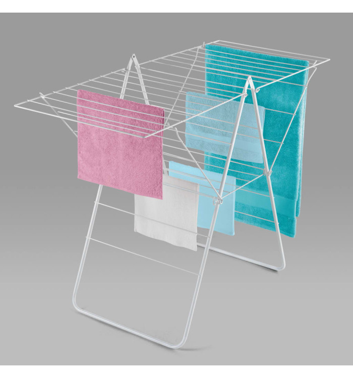 Metaltex Support de séchage à ailes Rotterdam 22 m | Mobilier & Déco
