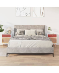 Tables de chevet 2 pcs blanc 40x30x55 cm bois d'ingénierie | Mobilier & Déco