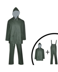 Combinaison de pluie 2 pcs imperméable résistante à capuche XXL | Mobilier & Déco