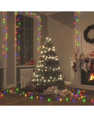 Guirlande lumineuse 400 LED Multicolore 40 m 8 effets lumineux | Mobilier & Déco