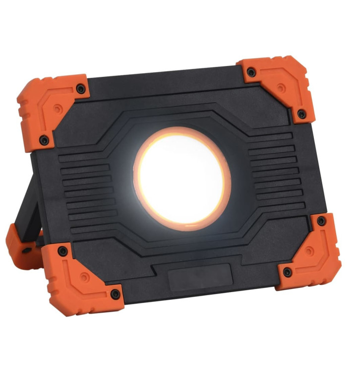 Projecteur à LED portable ABS 10 W Blanc froid | Mobilier & Déco