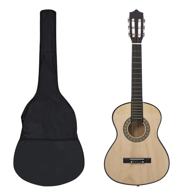 Ensemble de guitare classique débutants et enfants 8pcs 1/2 34" | Mobilier & Déco