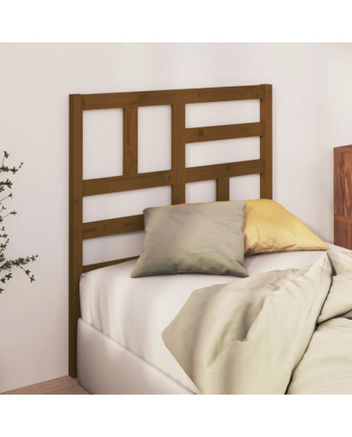 Tête de lit Marron miel 96x4x104 cm Bois massif de pin | Mobilier & Déco