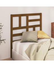 Tête de lit Marron miel 96x4x104 cm Bois massif de pin | Mobilier & Déco