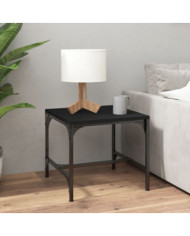 Table basse Noir 50x50x35 cm Bois d'ingénierie | Mobilier & Déco