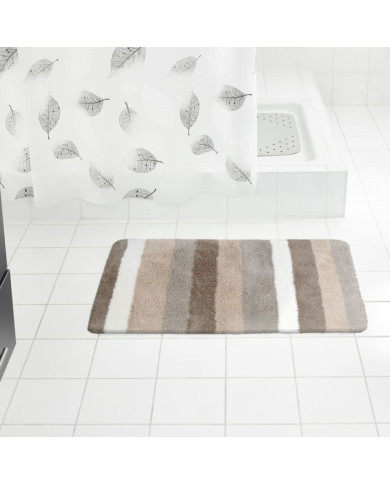 RIDDER Tapis de salle de bains Carl 60 x 90 cm Beige 7102309 | Mobilier & Déco