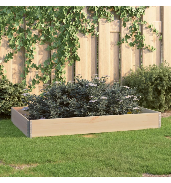 Jardinière surélevée 100x150 cm Bois de pin solide | Mobilier & Déco