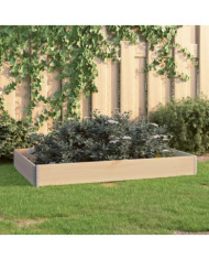 Jardinière surélevée 100x150 cm Bois de pin solide | Mobilier & Déco