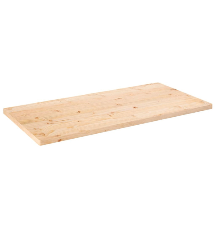 Dessus de table 110x60x2,5 cm bois de pin massif rectangulaire | Mobilier & Déco