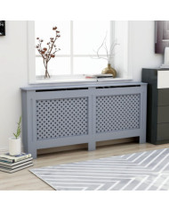 Cache-radiateur anthracite 172x19x81,5 cm MDF | Mobilier & Déco