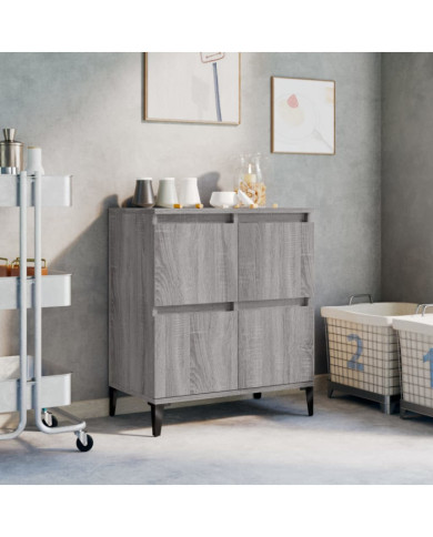 Buffet Sonoma gris 60x35x70 cm Bois d'ingénierie | Mobilier & Déco