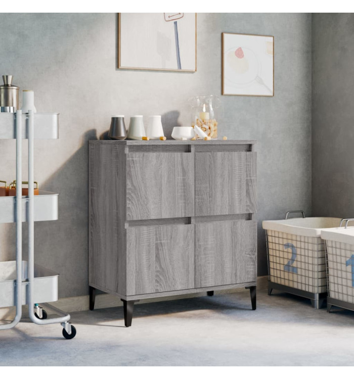 Buffet Sonoma gris 60x35x70 cm Bois d'ingénierie | Mobilier & Déco