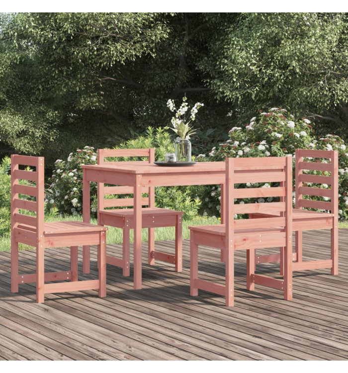 Ensemble à manger de jardin 5 pcs bois massif Douglas | Mobilier & Déco