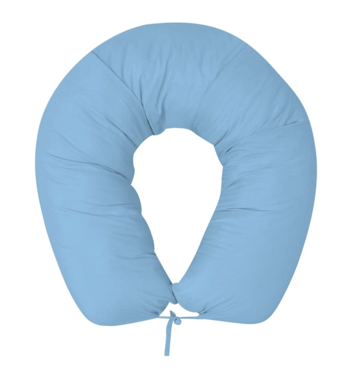 Coussin de grossesse 40x170 cm Bleu clair | Mobilier & Déco
