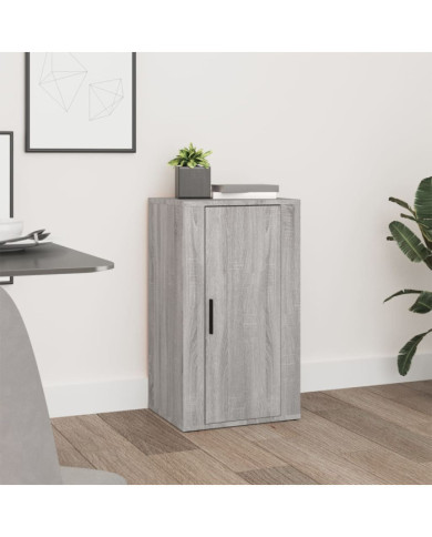 Buffet Sonoma gris 40x33x70 cm Bois d'ingénierie | Mobilier & Déco
