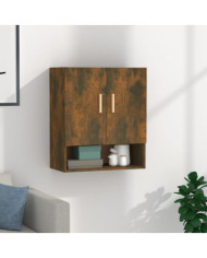 Armoire murale Chêne fumé 60x31x70 cm Bois d'ingénierie | Mobilier & Déco