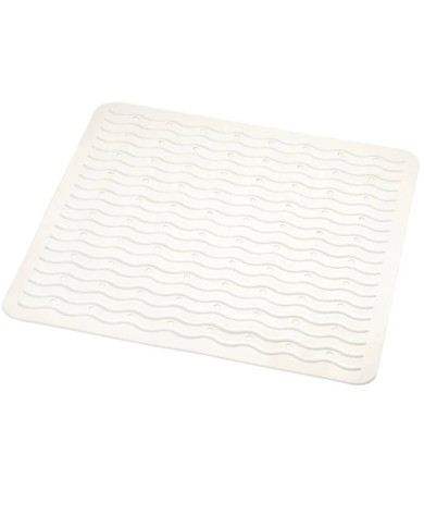 RIDDER Tapis de douche antidérapant Playa 54 x 54 cm Blanc 68401 | Mobilier & Déco