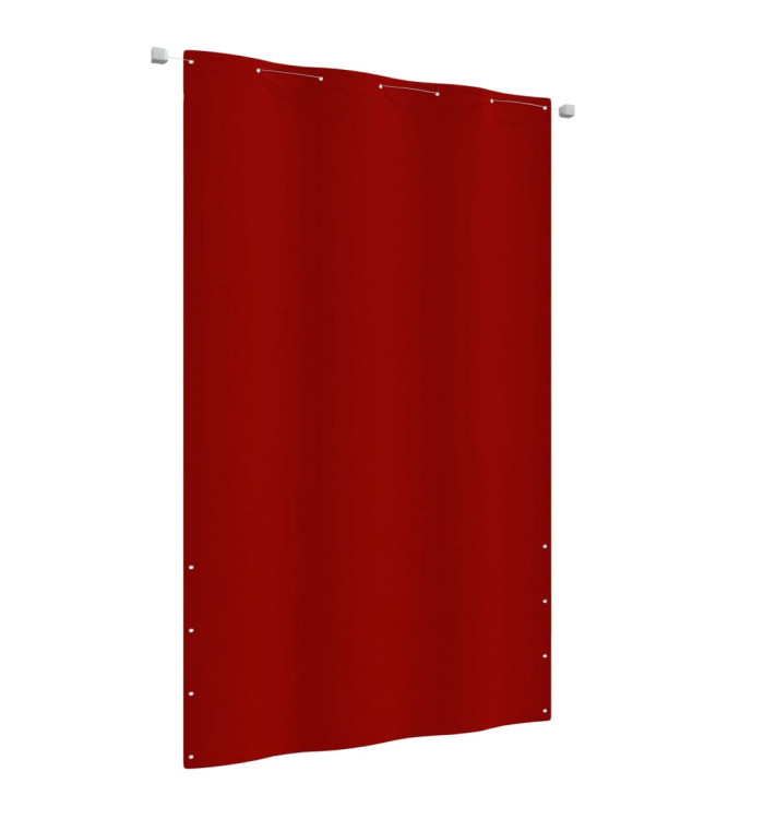 Écran de balcon Rouge 140x240 cm Tissu Oxford | Mobilier & Déco