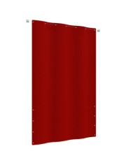 Écran de balcon Rouge 140x240 cm Tissu Oxford | Mobilier & Déco