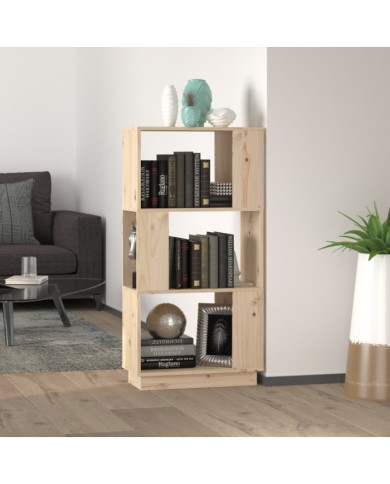 Bibliothèque/Séparateur de pièce 51x25x101 cm Pin solide | Mobilier & Déco