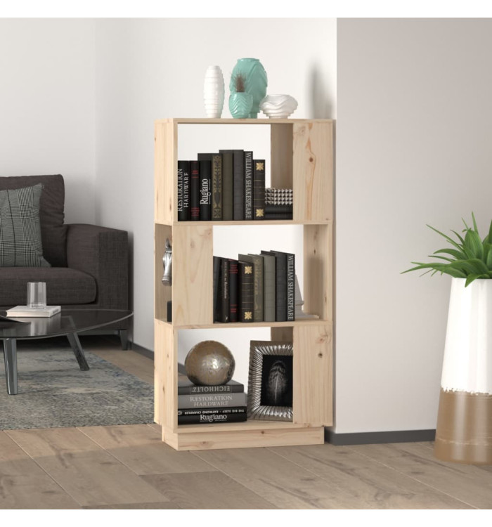 Bibliothèque/Séparateur de pièce 51x25x101 cm Pin solide | Mobilier & Déco