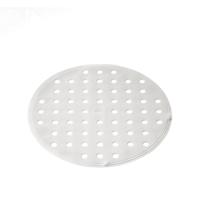 RIDDER Tapis antidérapant de douche Action Blanc | Mobilier & Déco