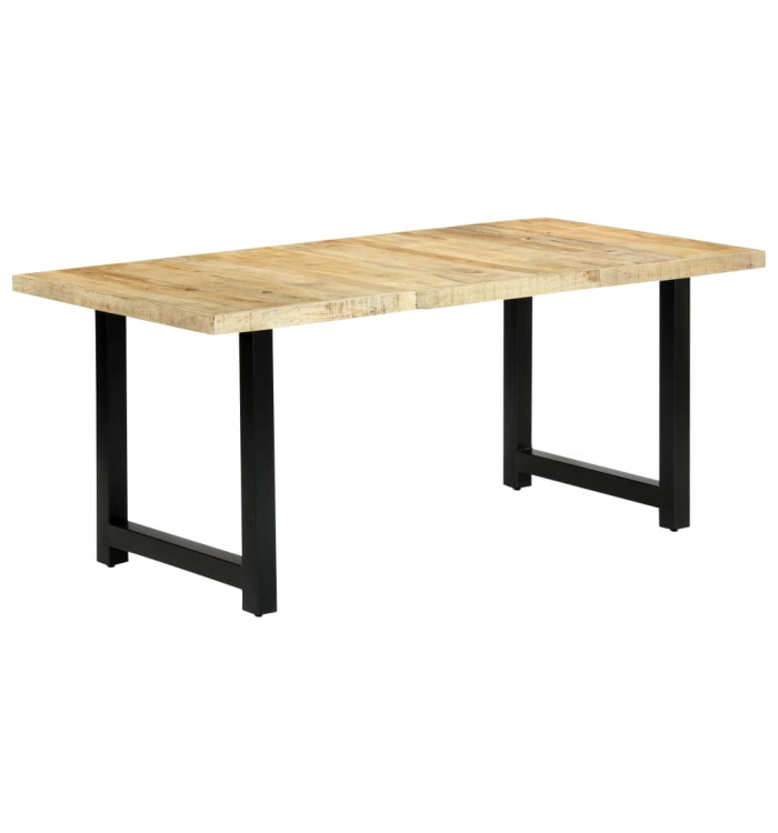 Table de salle à manger 180x90x76 cm Bois de manguier massif | Mobilier & Déco