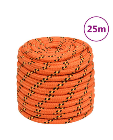 Corde de bateau Orange 18 mm 25 m Polypropylène | Mobilier & Déco
