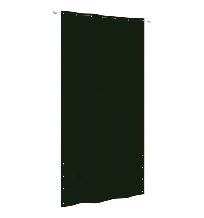 Écran de balcon Vert foncé 140x240 cm Tissu Oxford | Mobilier & Déco