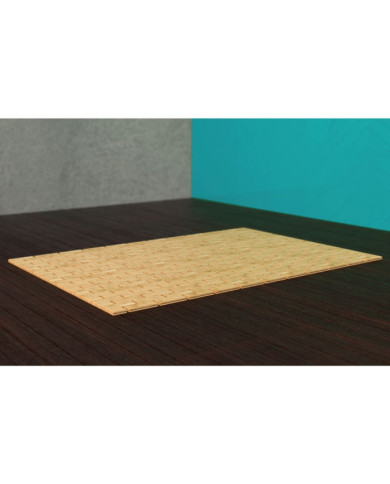 EISL Tapis de salle de bain Bambou 50x70 cm | Mobilier & Déco