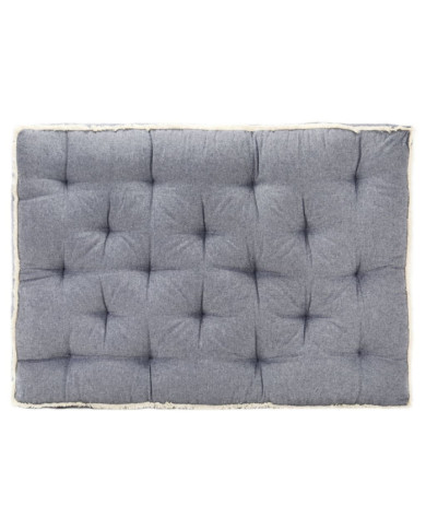 Coussin de canapé palette Bleu 120x80x10 cm | Mobilier & Déco