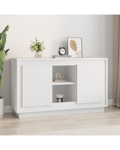 Buffet blanc 102x35x60 cm bois d'ingénierie | Mobilier & Déco