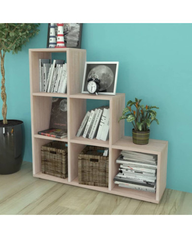Bibliothèque/étagère 107 cm Couleur de chêne | Mobilier & Déco