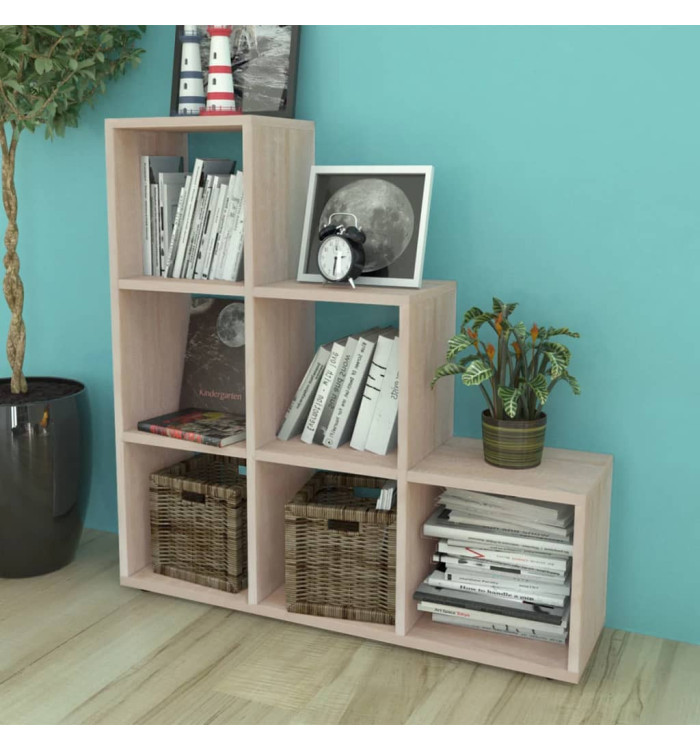 Bibliothèque/étagère 107 cm Couleur de chêne | Mobilier & Déco