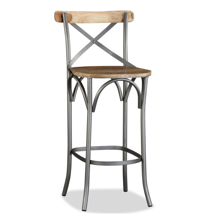 Tabouret de bar Bois de manguier massif | Mobilier & Déco