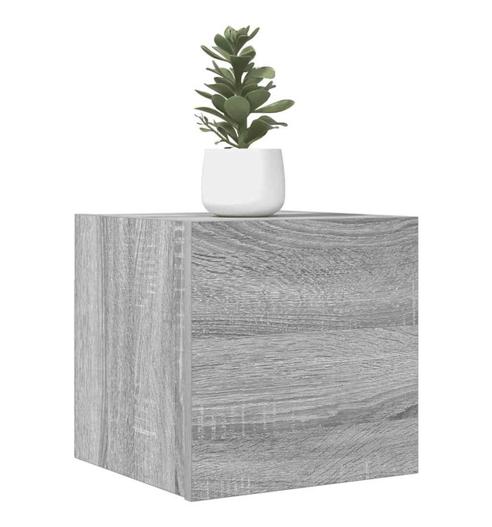 Meubles TV muraux 4 pcs Sonoma gris 30,5x30x30 cm | Mobilier & Déco