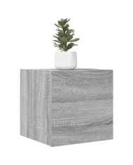 Meubles TV muraux 4 pcs Sonoma gris 30,5x30x30 cm | Mobilier & Déco