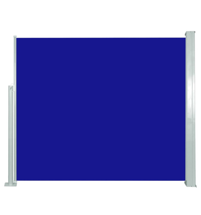 Auvent latéral rétractable 120 x 300 cm Bleu | Mobilier & Déco