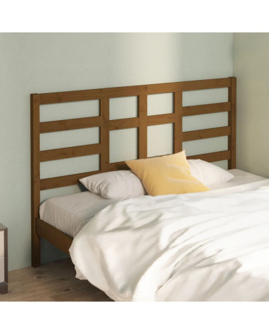 Tête de lit Marron miel 141x4x104 cm Bois massif de pin | Mobilier & Déco