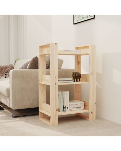 Bibliothèque/Séparateur de pièce 60x35x91 cm pin massif | Mobilier & Déco