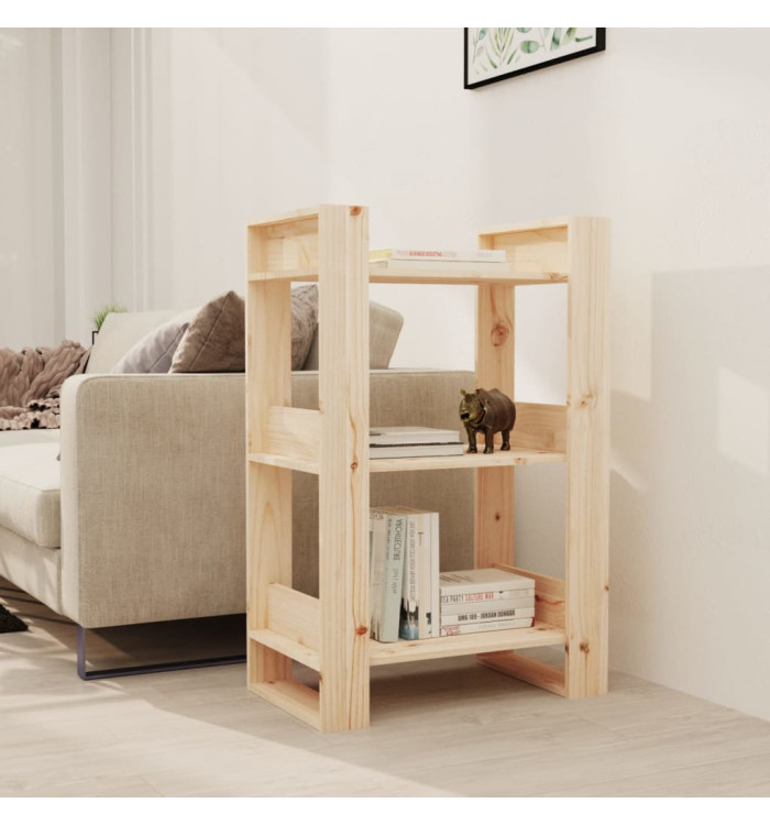 Bibliothèque/Séparateur de pièce 60x35x91 cm pin massif | Mobilier & Déco