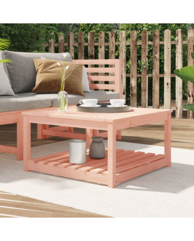 Table de jardin 82,5x82,5x45 cm bois massif de douglas | Mobilier & Déco