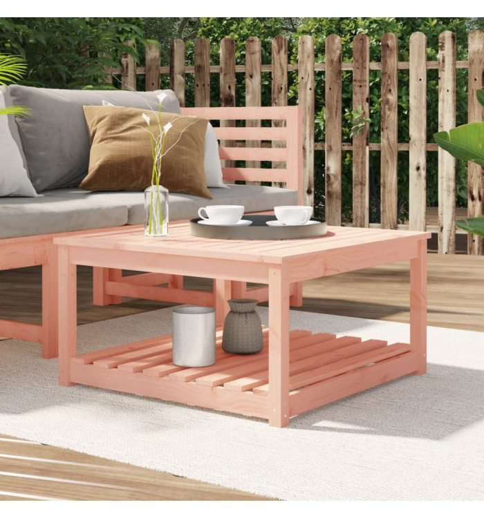 Table de jardin 82,5x82,5x45 cm bois massif de douglas | Mobilier & Déco