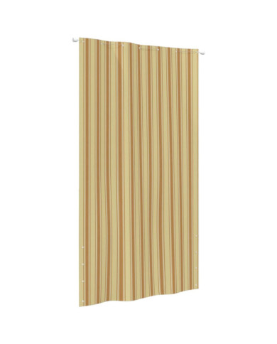 Écran de balcon Jaune et orange 140x240 cm Tissu Oxford | Mobilier & Déco