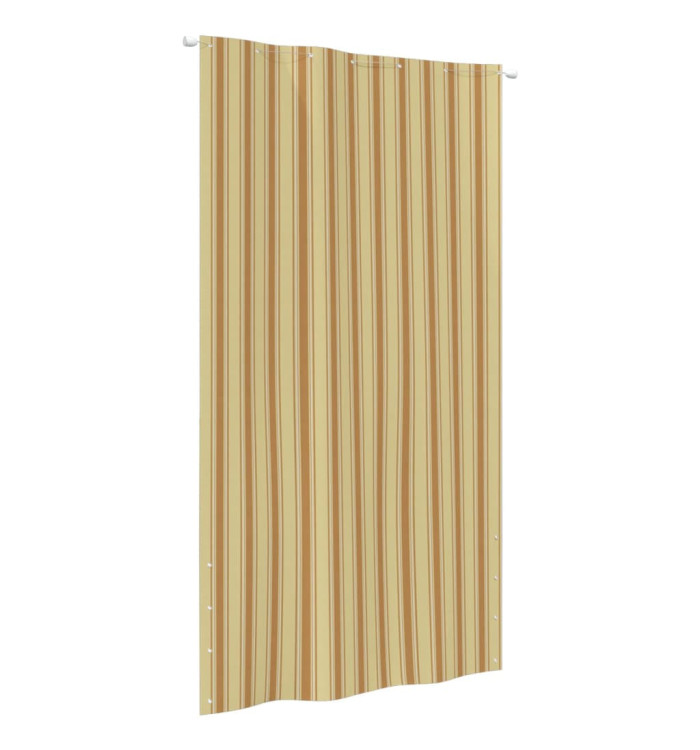 Écran de balcon Jaune et orange 140x240 cm Tissu Oxford | Mobilier & Déco