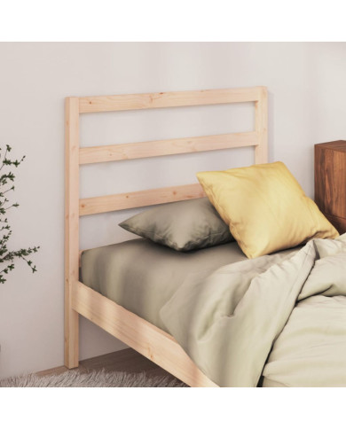 Tête de lit 96x4x100 cm Bois massif de pin | Mobilier & Déco