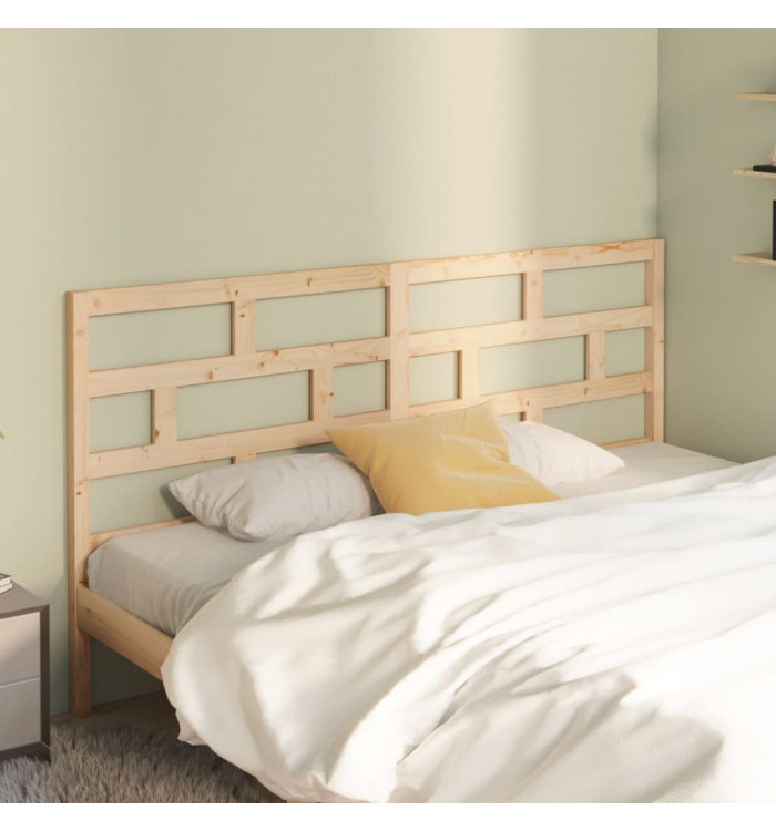 Tête de lit 186x4x100 cm Bois massif de pin | Mobilier & Déco